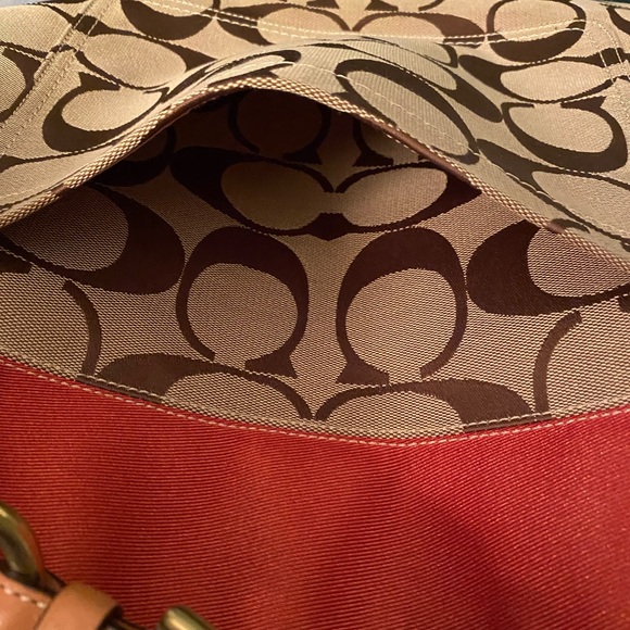 Coach Vintage Applique Signature Tote Bag - Picture 6 of 11